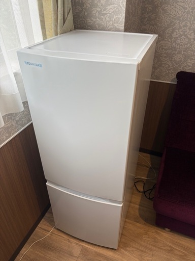 TOSHIBA 冷蔵庫153リットル