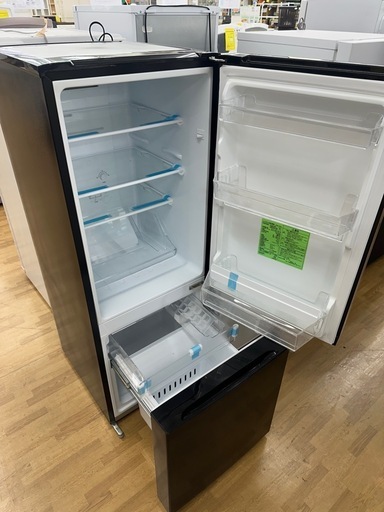 【ドリーム川西店御来店限定】☆ジモティー見たよ♪割引☆REFAGE  2ドア冷蔵庫　YRZ-F15LK  2024年製／クリーニング済