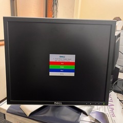 DELL モニター　20型　パソコンモニター　電源確認済みの画像