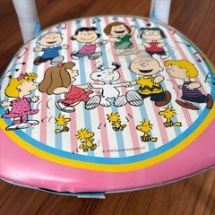スヌーピー　子供用椅子の画像