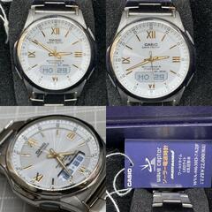 P423　可動　美品　CASIO カシオ wave captor ウェーブセプター WVA-M630D-7A2JF 腕時計 ソーラー電波時計 メンズの画像