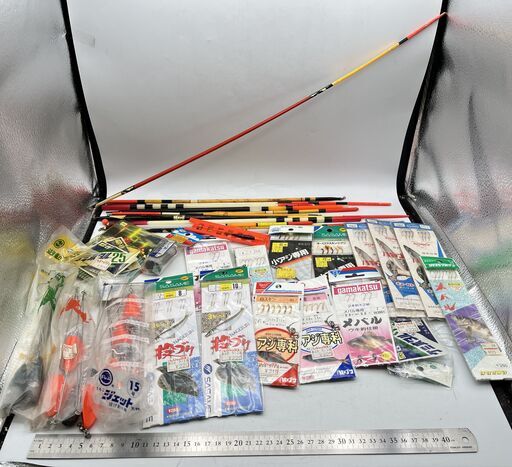 ij5523HI 釣り竿 10本以上 リール 3点 その他釣り用品 大量まとめ サビキ釣り 渓流 ロッド 浮き 川釣り フィッシング 釣り具 動作未確認