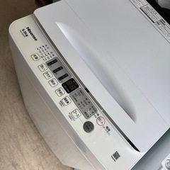 2024年　ハイセンス  洗濯機　5.5kgの画像