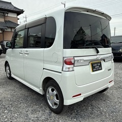 タントカスタム　車検9年7月まで　Xリミテッド 記録簿　スマートキー　茨城の画像