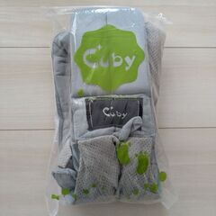 Cuby 6WAY スリング 抱っこひも メッシュグリーンの画像