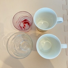 ディズニー　コップ　グラス　4個の画像