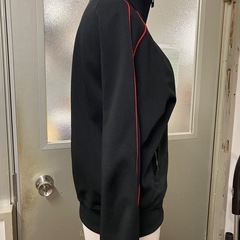 K2510-069 PUMA トラックジャケット ジャージ ブラック サイズ 不明 チャック色はげありの画像