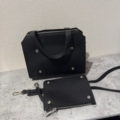 ◾️レディース 2wayバッグ ショルダーバッグ ブラックの画像