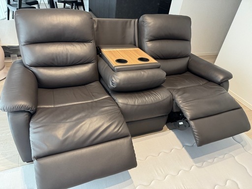 三人掛け電動リクライニングソファー
