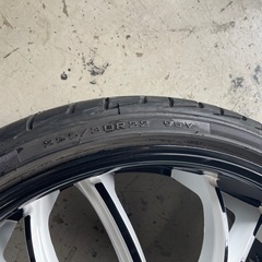 美品 レクザーニ　LEXANI 22インチ　9J ET +15 トライアングル255/30R20  4本セットの画像
