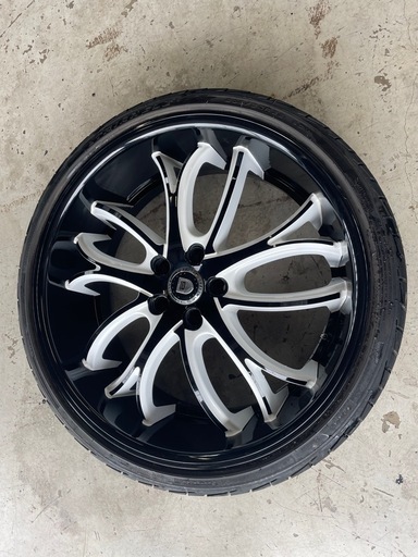 美品 レクザーニ　LEXANI 22インチ　9J ET +15 トライアングル255/30R20  4本セット