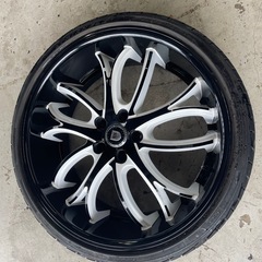 美品 レクザーニ　LEXANI 22インチ　9J ET +15 トライアングル255/30R20  4本セットの画像