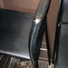 カウンター用椅子2脚の画像