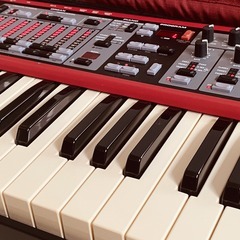 『Clavia Nord Electro 3 61鍵』 & 『Roland JV-1010』 & ペダル類の画像