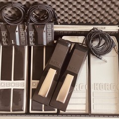 『Clavia Nord Electro 3 61鍵』 & 『Roland JV-1010』 & ペダル類の画像