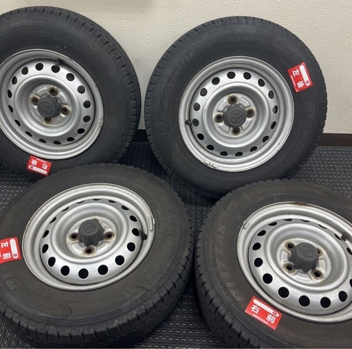 スタッドレスタイヤ　165 R13 ホイール　4本 ブリヂストン