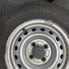 スタッドレスタイヤ　165 R13 ホイール　4本 ブリヂストンの画像