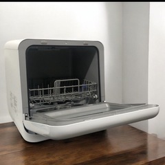 シロカ2WAY食器洗い乾燥機 食洗機  SS-M151 シルバー 工事不要 食器洗浄 コンパクト 動作確認済み クリーニング済み 取り扱い説明書付きの画像