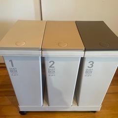 3分別ごみ箱　ゴミ箱
の画像