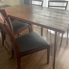 DOUBLEDAY（ダブルデイ）FRANK ダイニングテーブル　135㎝の画像