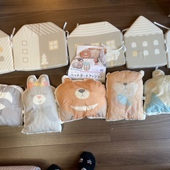 ベットガードクッション＆転倒防止クッションの画像