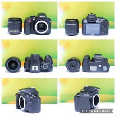 ❤️すぐ使える❤️Nikon D3400❤️Bluetooth搭載❤️ダブルレンズ❤️美品 一眼レフの画像