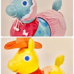 ロディ（ミントグリーン） ロッキングベース付き　専用衣装3着付きの画像