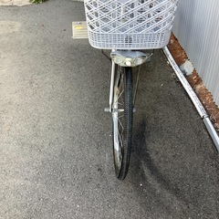 703  パナソニック新機種電動アシスト自転車viviss26インチシルバーボディーの画像