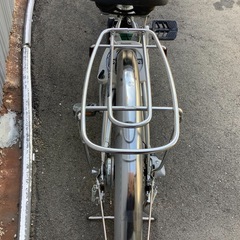 703  パナソニック新機種電動アシスト自転車viviss26インチシルバーボディーの画像