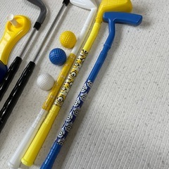 ゴルフ練習　子ども用　おもちゃ　セットの画像