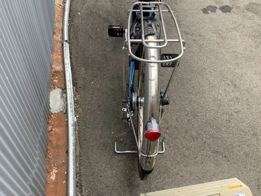 705  パナソニック新機種電動アシスト自転車viviDX26インチブルー系ボディー