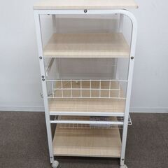  新札幌 山善(YAMAZEN) レンジラック ナチュラルメイプル HRW-55H / No.3620の画像