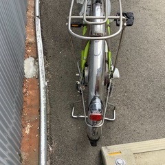 706  パナソニック新機種電動アシスト自転車viviDX26インチグリーン系ボディーの画像