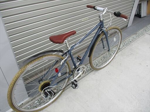 E549　★　12800円★整備済み スポーツ中古自転車 ブルーグレー　40ｃｍ【クロスバイク】