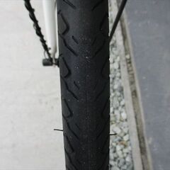 E552★18800円★整備済み スポーツ中古自転車 アルミフレーム　ホワイト　46ｃｍ【クロスバイク】の画像