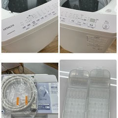 R740 ☀️ ジモティー限定特別価格！ 2022年製の高年式！ HITACHI 洗濯機（洗濯10.0㎏) BW-X100H ⭐ 動作確認済 ⭐ クリーニング済の画像