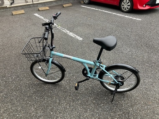 エンジンラボ A 水色 20型 外装6段変速 自転車