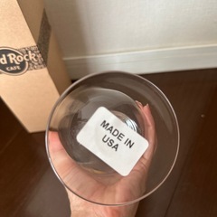 新品未使用　ハードロックカフェ　グラスの画像