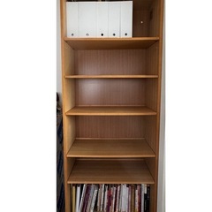 無印良品 組み合わせて使える木製収納 ハイタイプ・廃盤品の画像