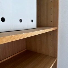 無印良品 組み合わせて使える木製収納 ハイタイプ・廃盤品の画像
