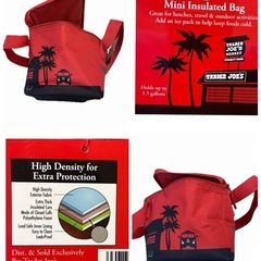 【限定】新品・未使用 Trader Joe'sトレジョエコバッグ保冷バッグミニの画像