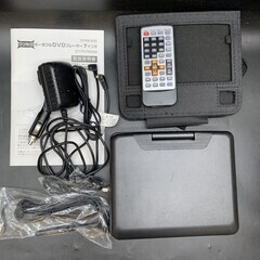 N386 動作OK CPRM対応 ワンセグ・ポータブルDVDプレーヤーDT-PD7K2206 取扱説明書 夢グループ ポータブル DVD プレーヤー 7インチの画像