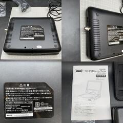 N386 動作OK CPRM対応 ワンセグ・ポータブルDVDプレーヤーDT-PD7K2206 取扱説明書 夢グループ ポータブル DVD プレーヤー 7インチの画像