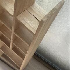 木製コレクションボックス　ディスプレイケース　ハンドメイド　フィギュア　ガチャの画像
