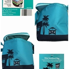 【限定】新品・未使用 Trader Joe'sトレジョエコバッグ保冷バッグミニの画像