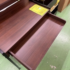 【ドリーム川西店御来店限定】☆ジモティー見たよ♪割引☆ワーキングデスク　現状品／クリーニング済み【2125560000029538】の画像