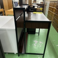 【ドリーム川西店御来店限定】☆ジモティー見たよ♪割引☆ワーキングデスク　現状品／クリーニング済み【2125560000029538】の画像