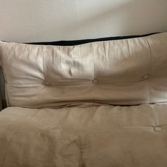 ほぼ無料！折りたたみローソファの画像