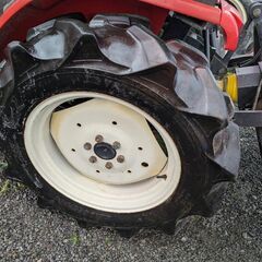 鹿児島発　ヤンマーバケット付き　24馬力ディーゼルトラクターAF224　パワステ　モンローオートの画像