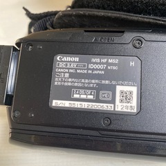 Canonビデオカメラの画像